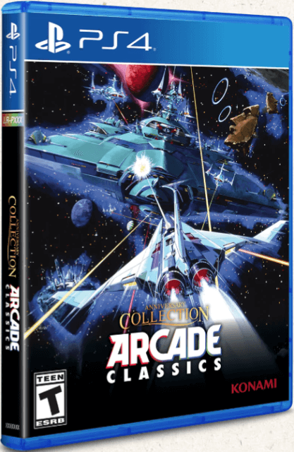 Arcade Classics Anniversary Collection box art for Playstation 4